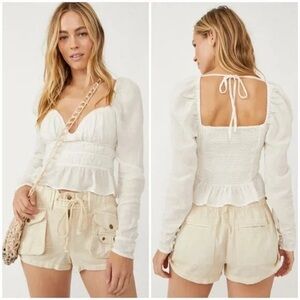 Elegant White Women's Top